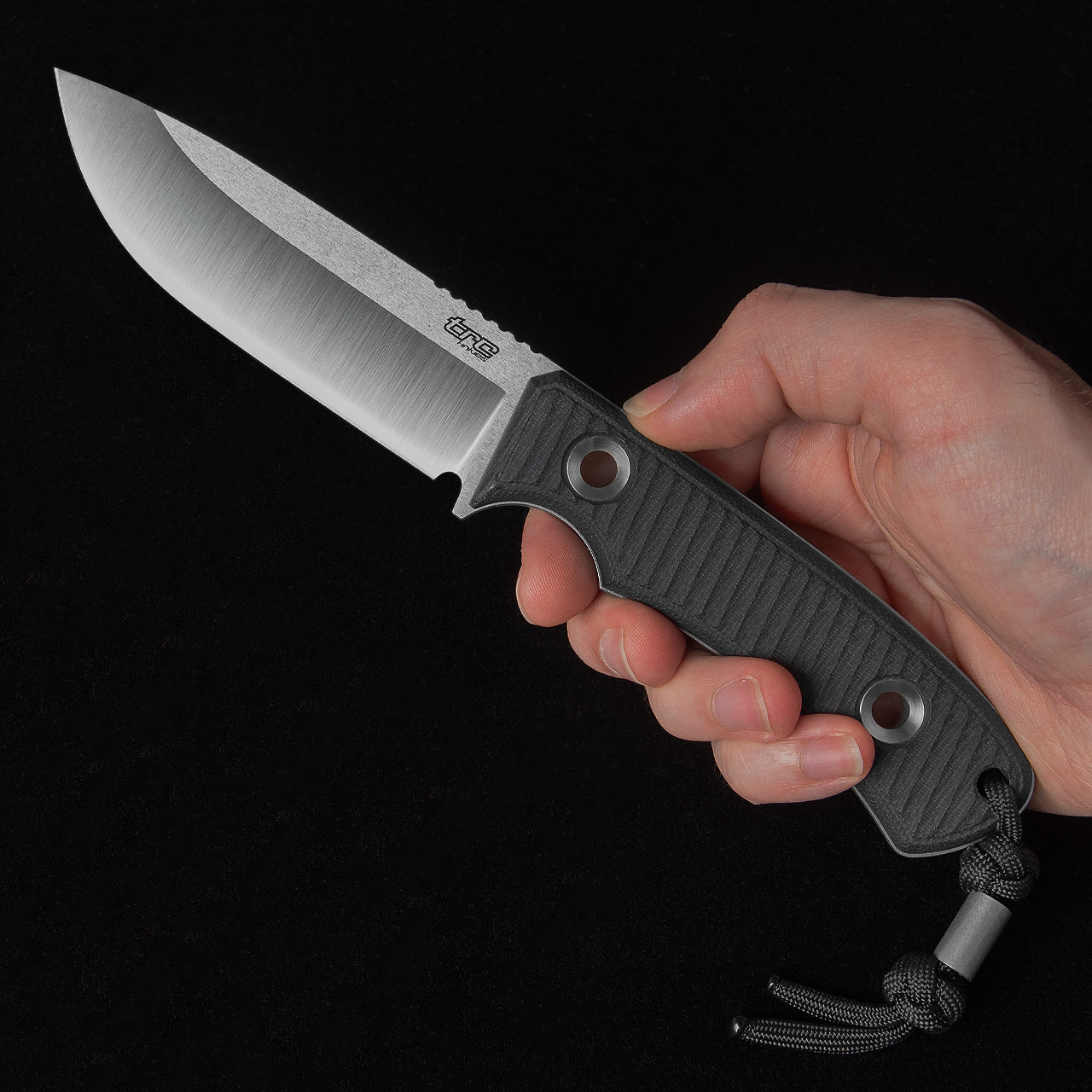 TRC South Pole / Magnacut / Satin/ Black Micarta Fixed Blade