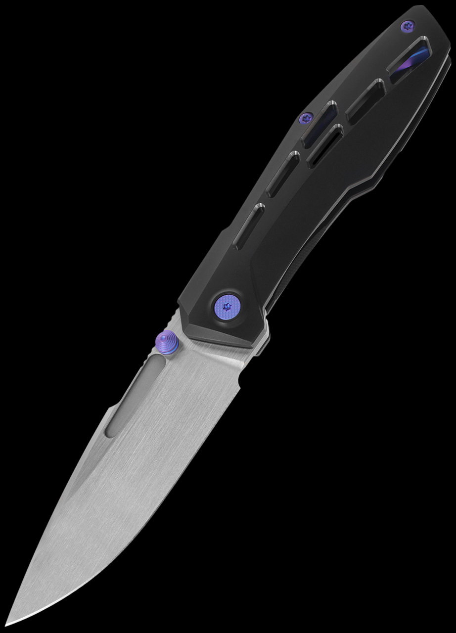 Null Raiden R2 Aero Blurple Folding Knife