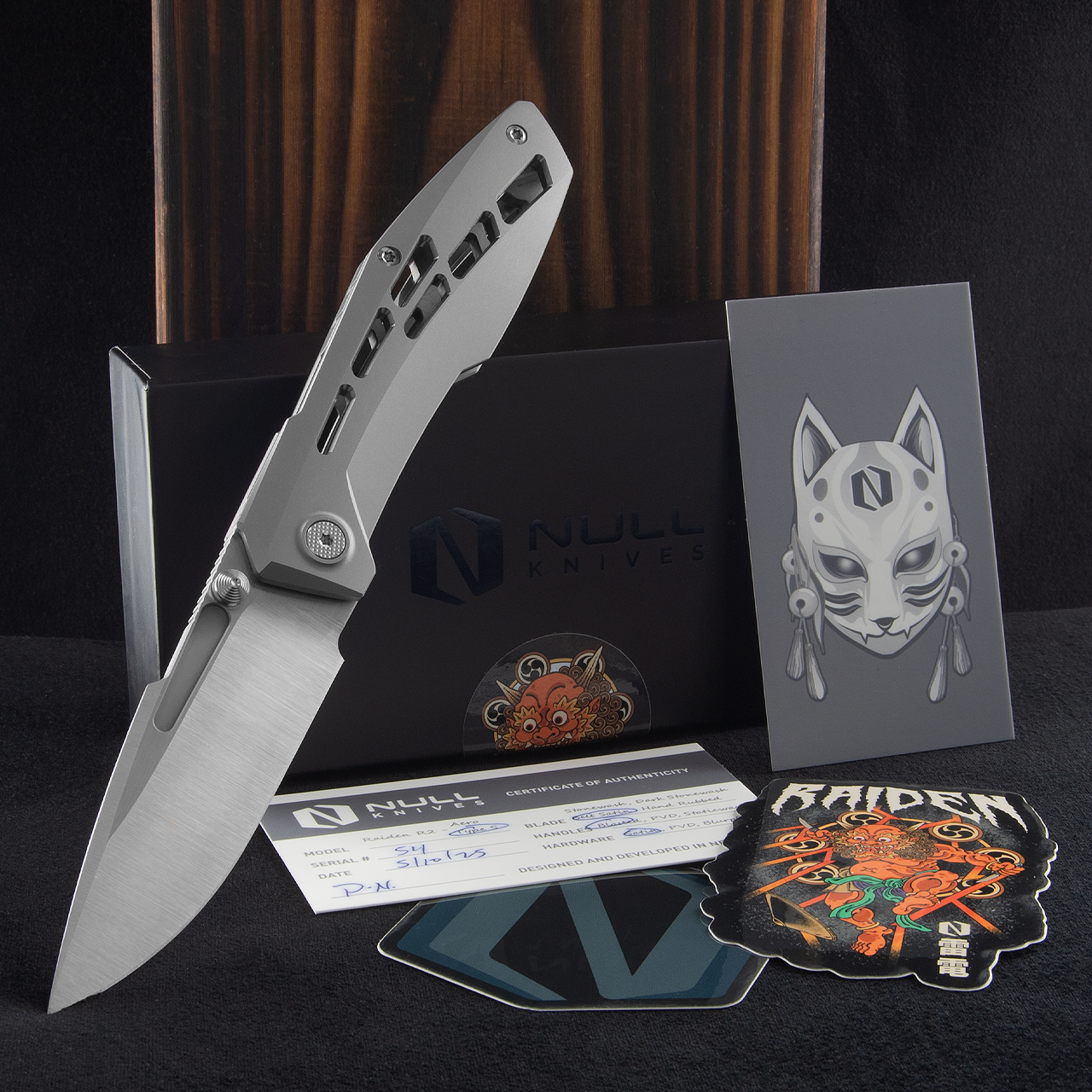 Null Raiden R2 Aero Folding Knife