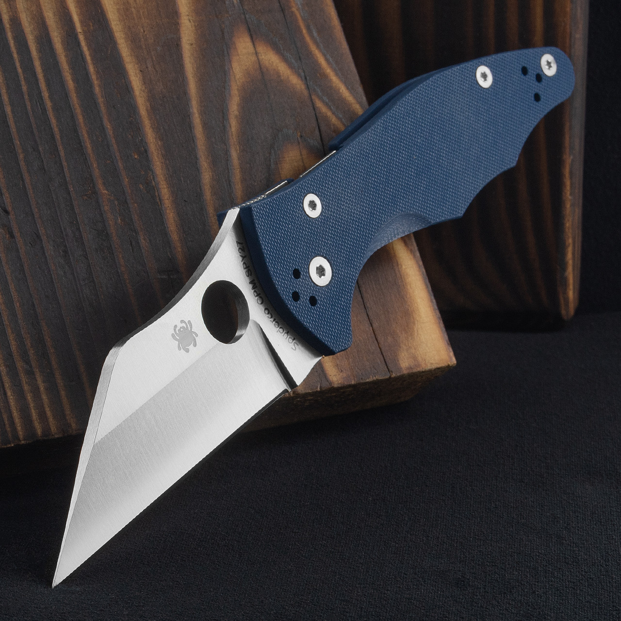 Spyderco Yojimbo 2 Cobalt Blue G10 | Folding Pocket Knife