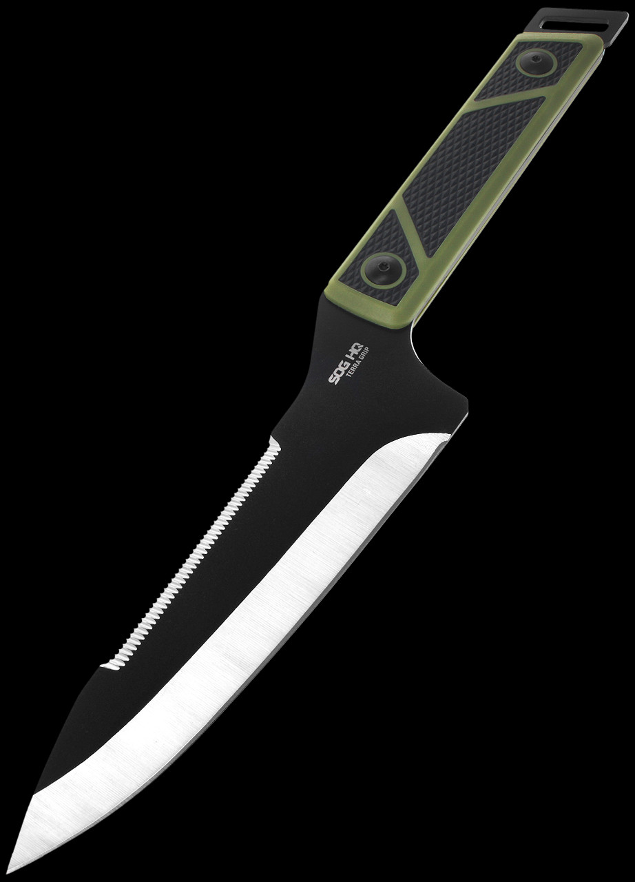 SOG TerraGrip Camp Fixed Blade