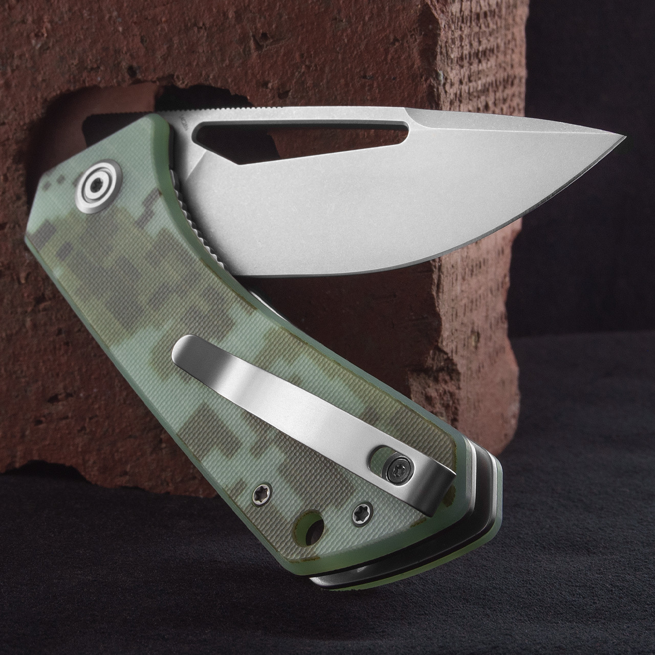 Kubey Thalia G10 Camo | Folding Pocket Knife