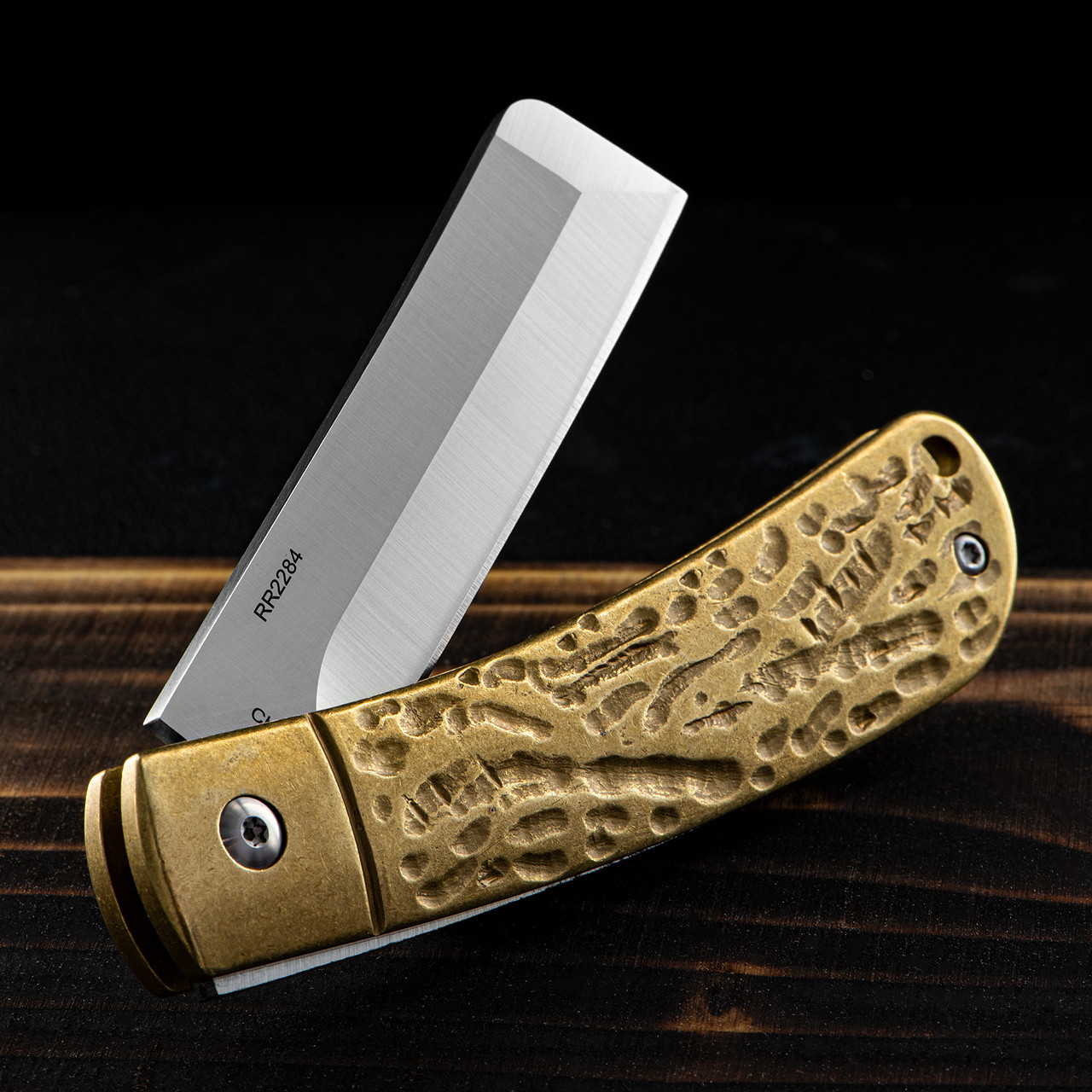Rough Ryder APTA Folder Brass