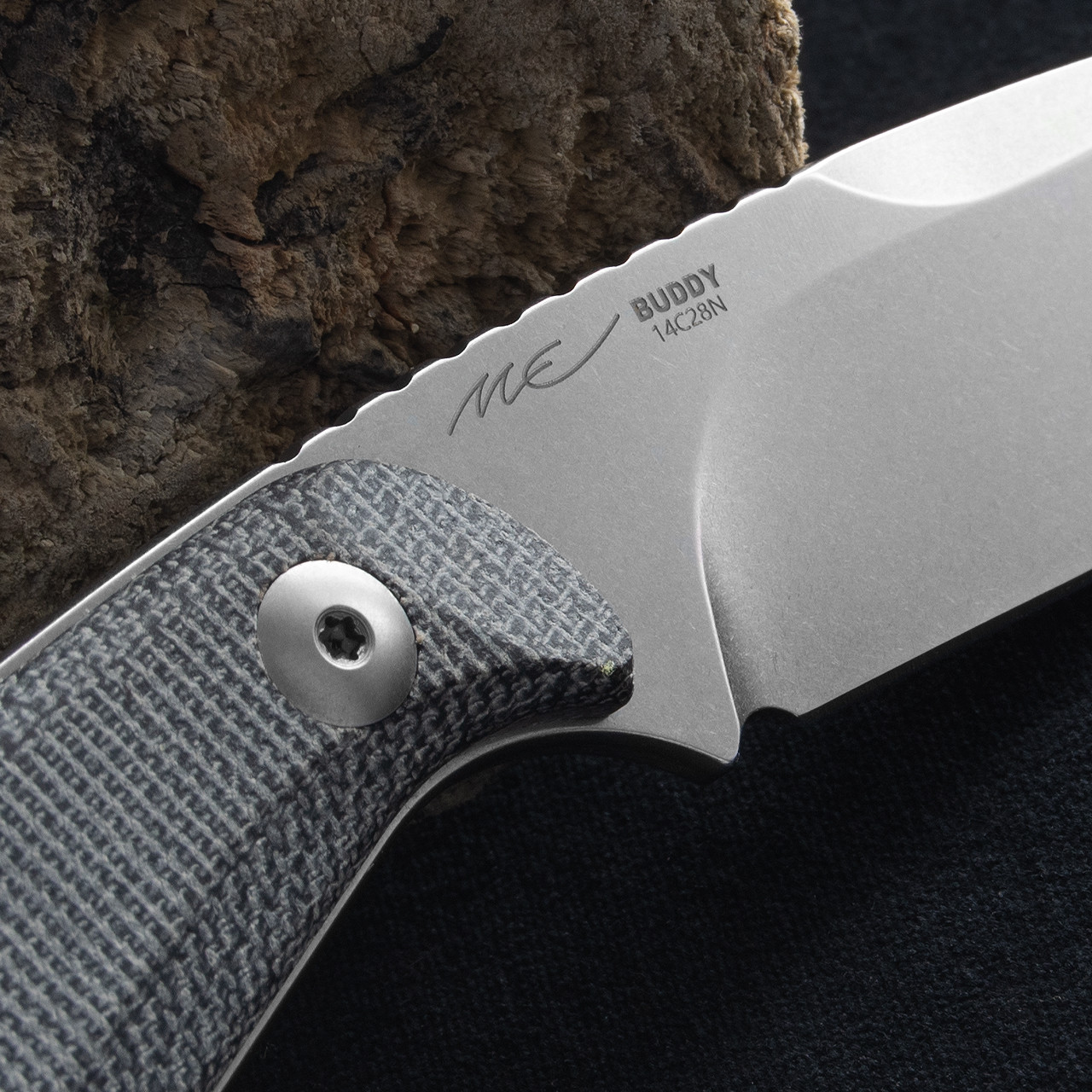 Kizer Buddy Micarta Fixed Blade