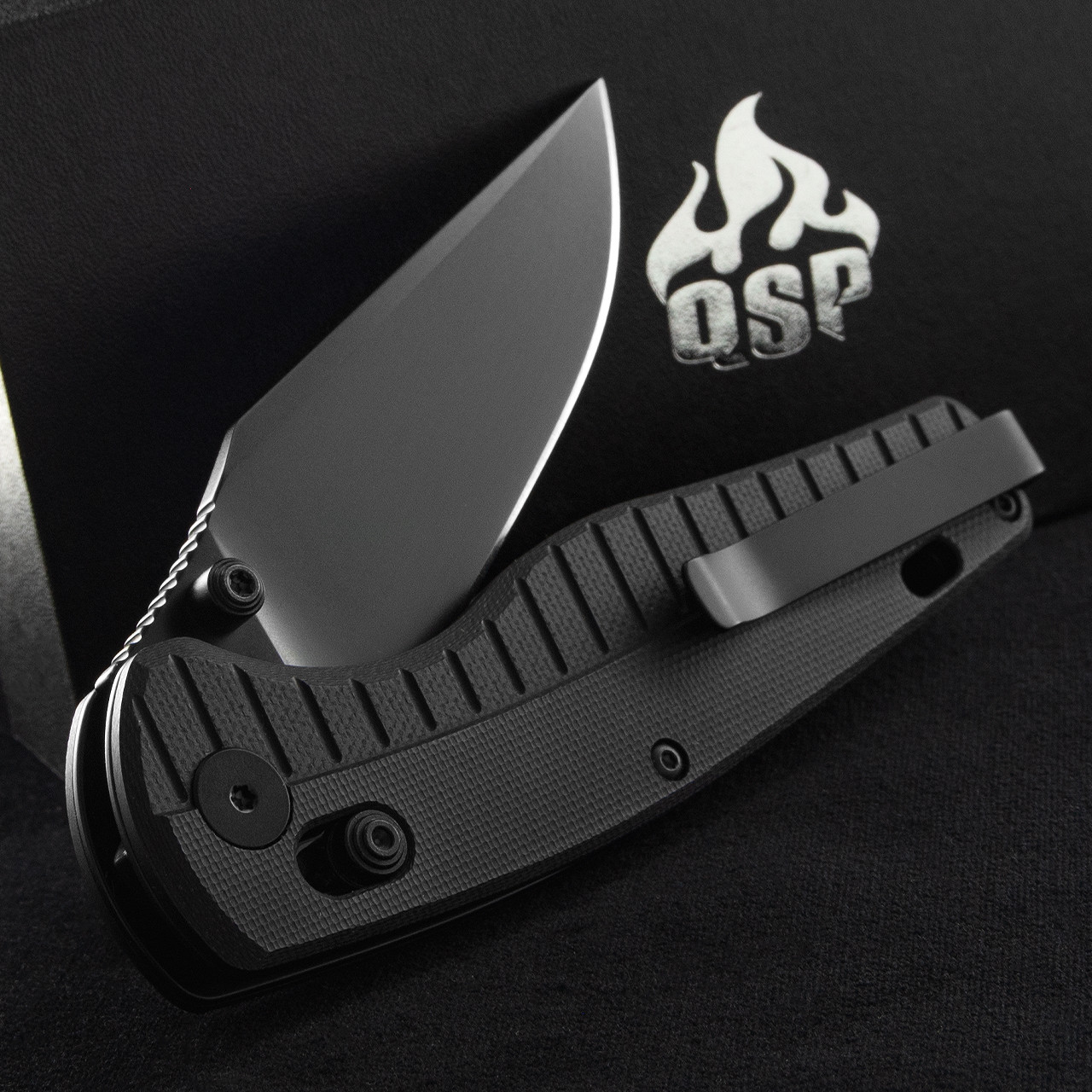 QSP Reptile Glyde Black G10 Satin