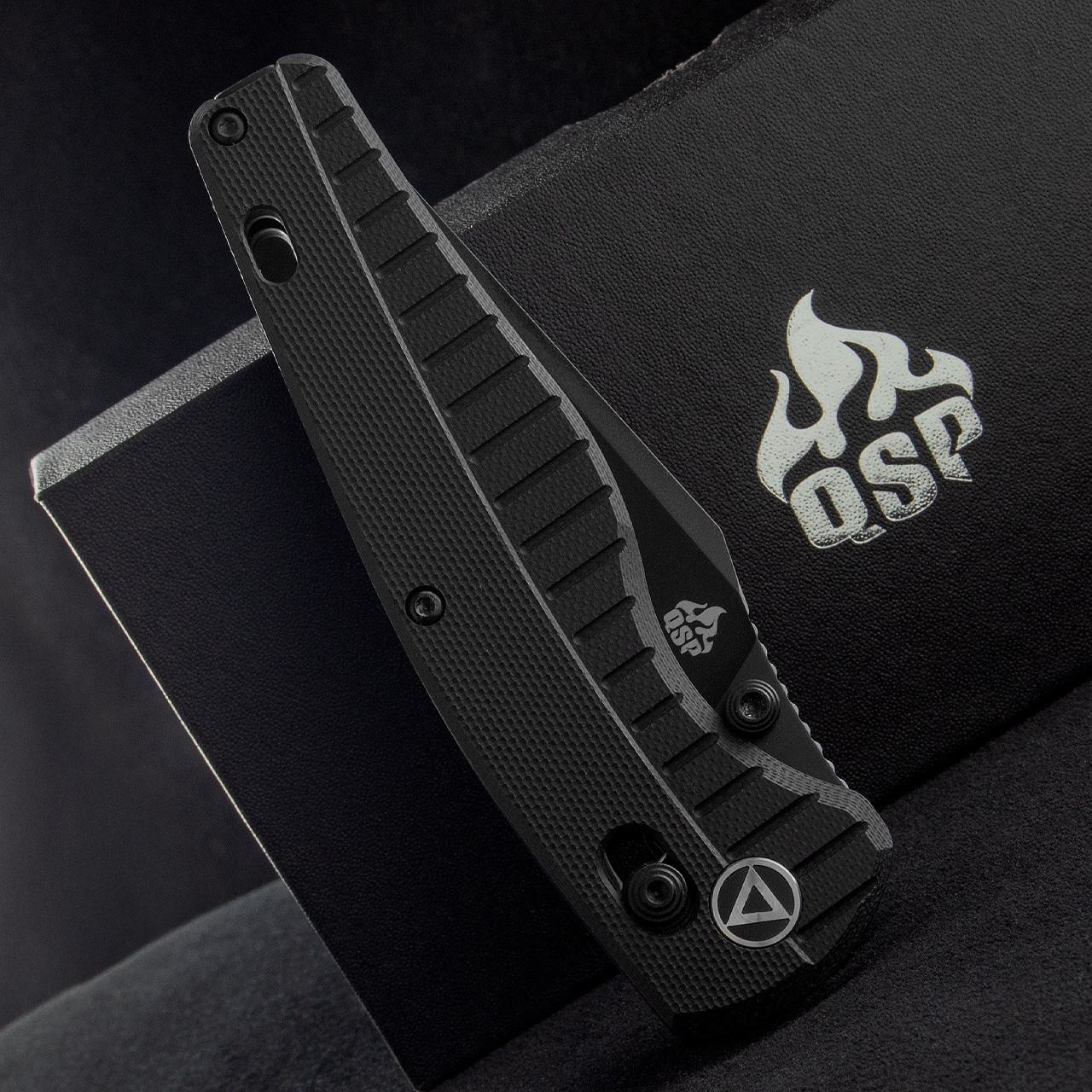 QSP Reptile Glyde Lock G10 Black | Folding Pocket Knife