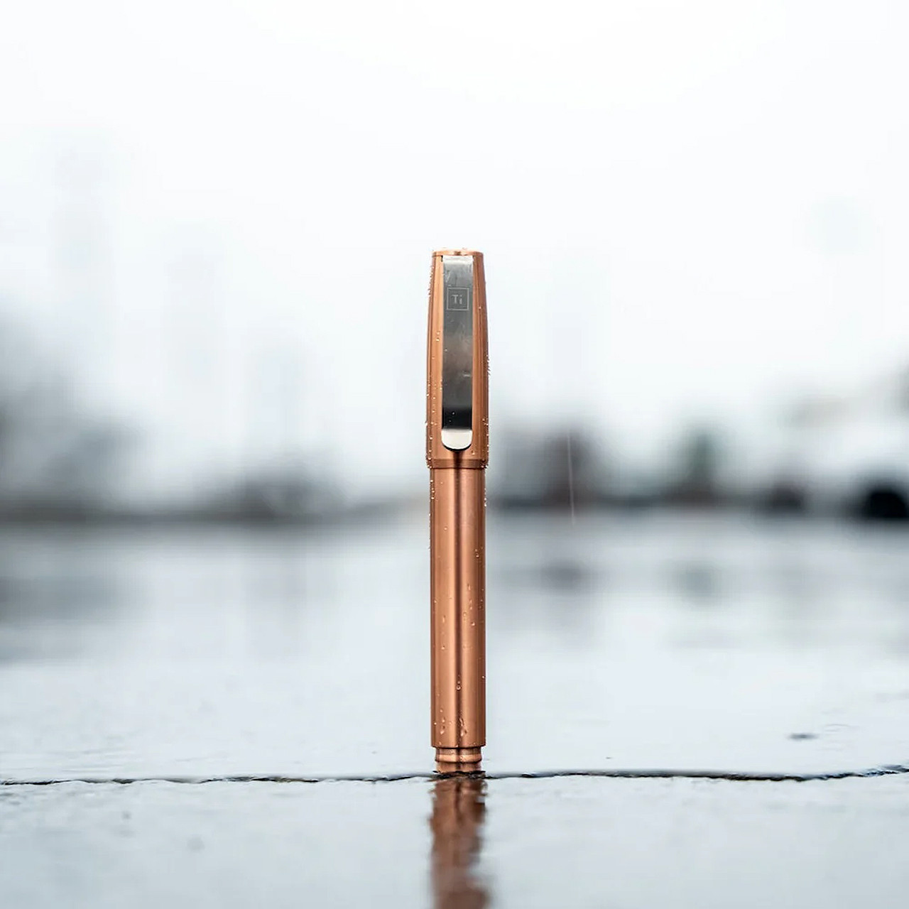 BigIDesign Base Line Capped Copper Pen