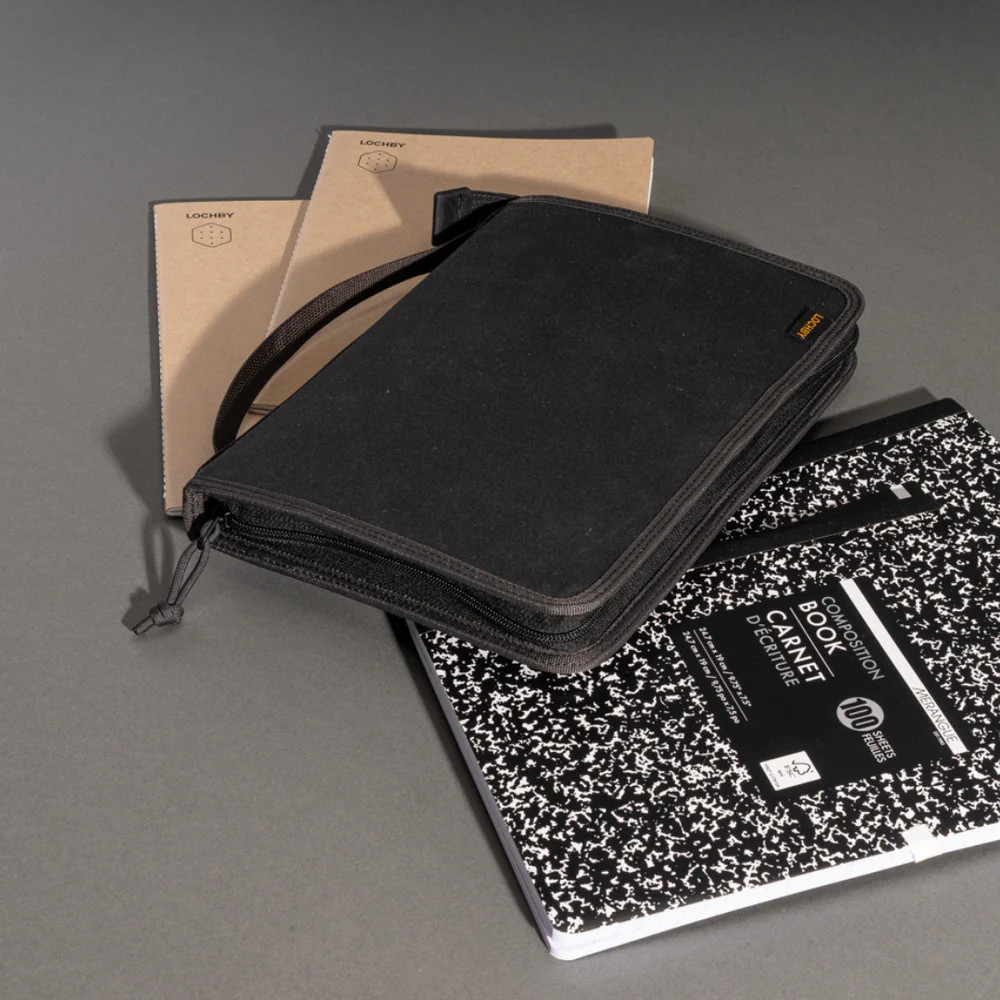 Lochby Field Folio B5 Charcoal Gold