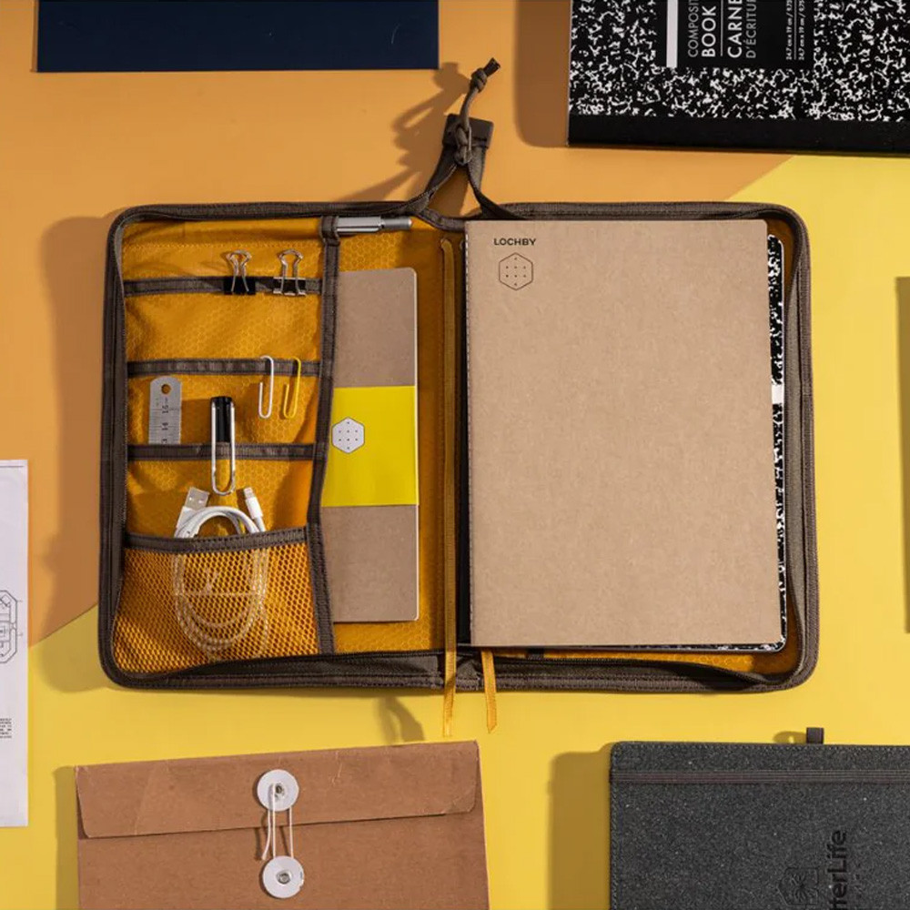 Lochby Field Folio B5 Brown