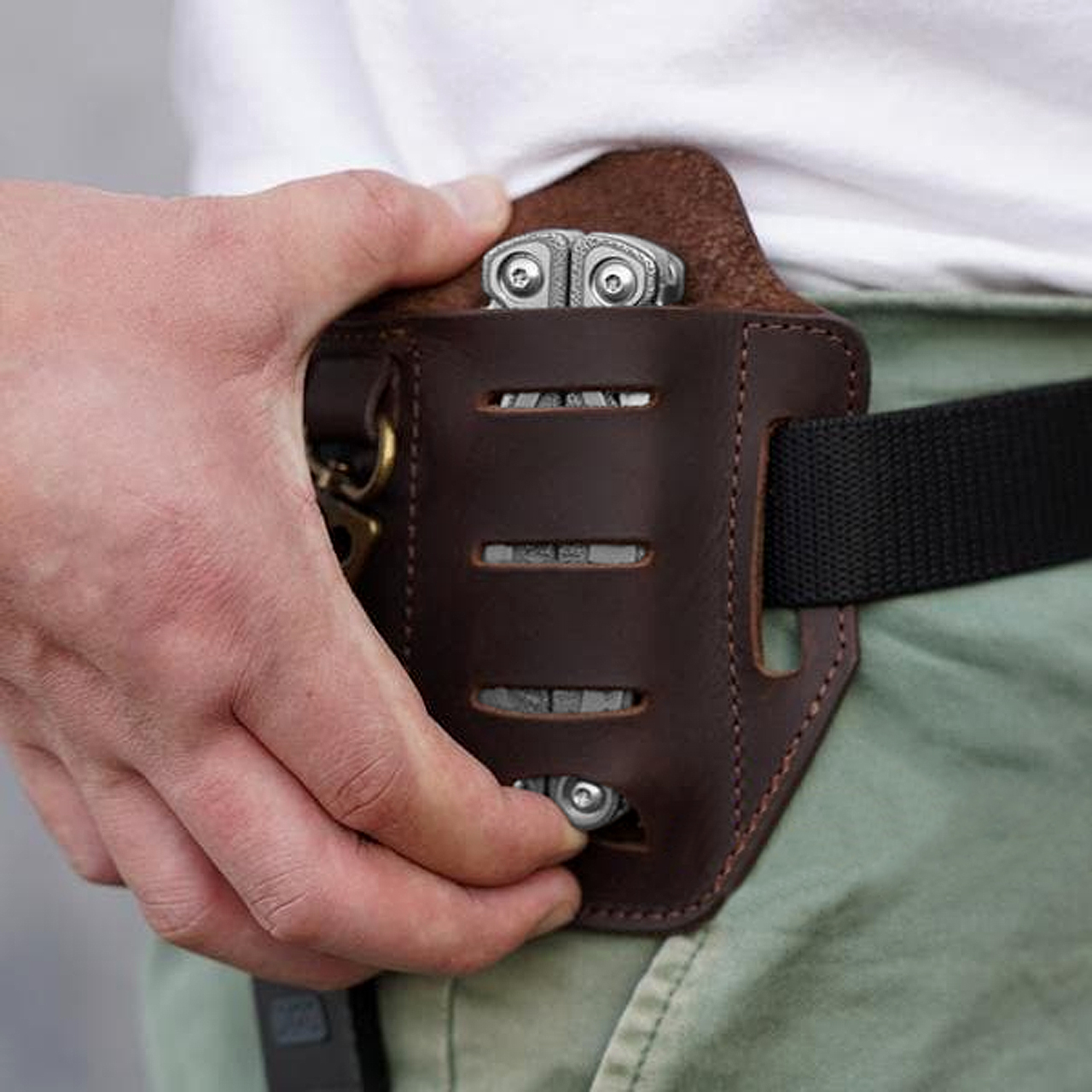 Viperade PJ9 Plus EDC Leather Sheath