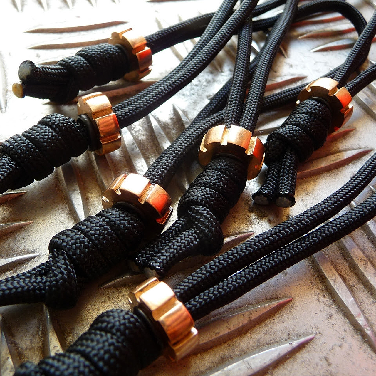 Ru Titley Bronze EDC Tornado Bead Raw 14mm