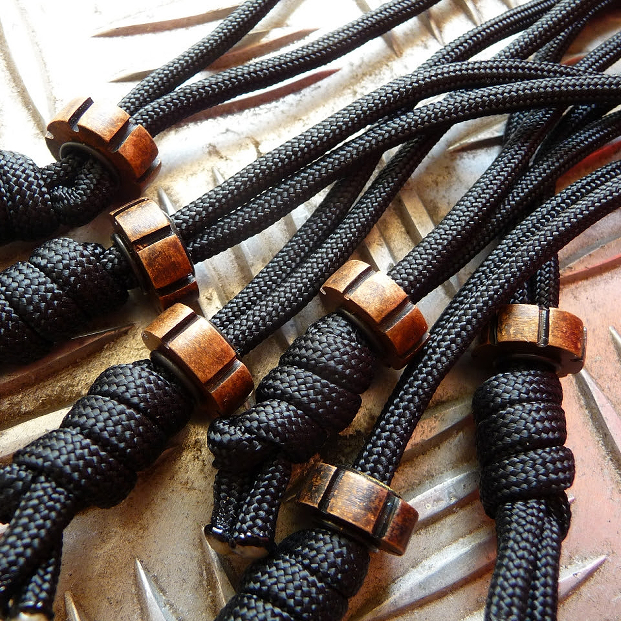 Ru Titley Bronze EDC Tornado Bead Antiqued 14mm