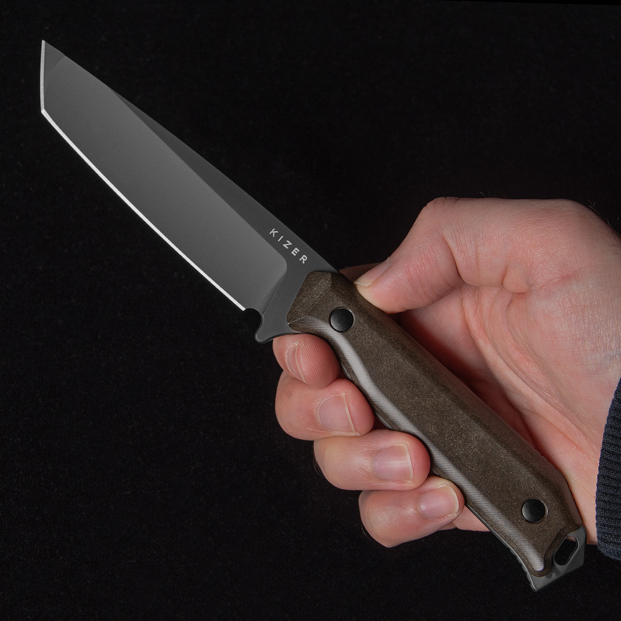 Kizer Begleiter Fix|3V|Richlite (Chocolate Glacier)|