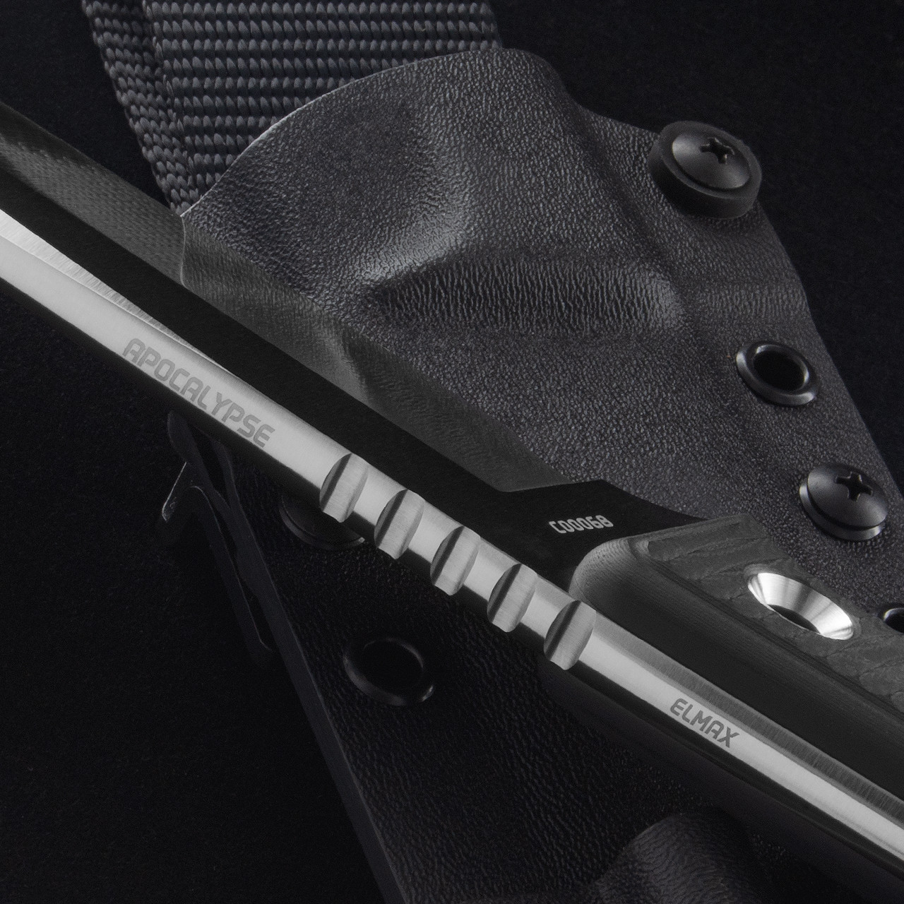 TRC Apocalypse Satin Convex Fixed Blade