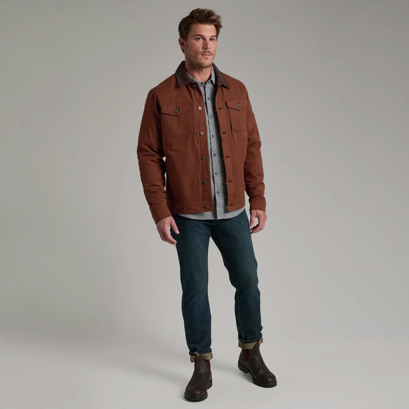Kuhl Maverick Fleece Lined Jacket Rustic Brick