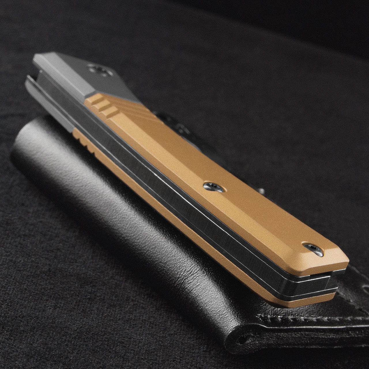 Benchmade 315 Successor Burnt Brass Folding Knife