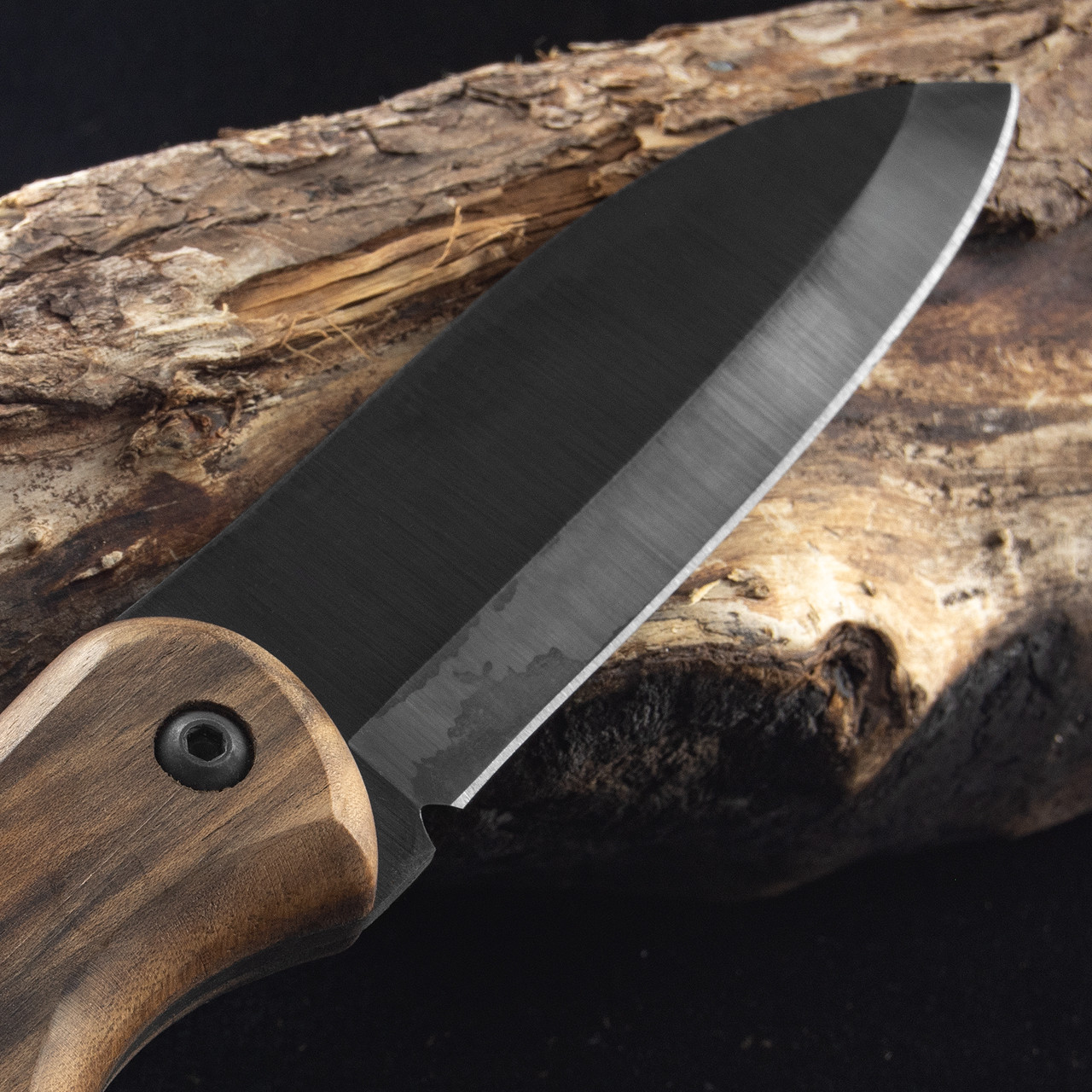BeaverCraft Compact Bushcraft Knife Walnut