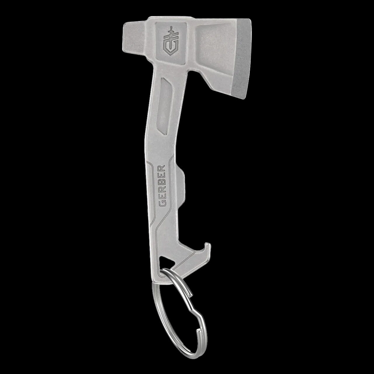 Gerber Hatchet Keychain Tool - Silver
