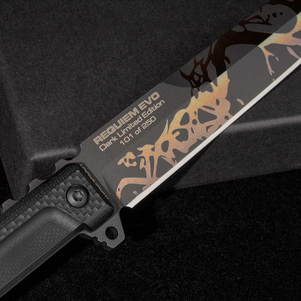 Extrema Ratio Requiem Evo Dark Limited Edition Fixed Blade