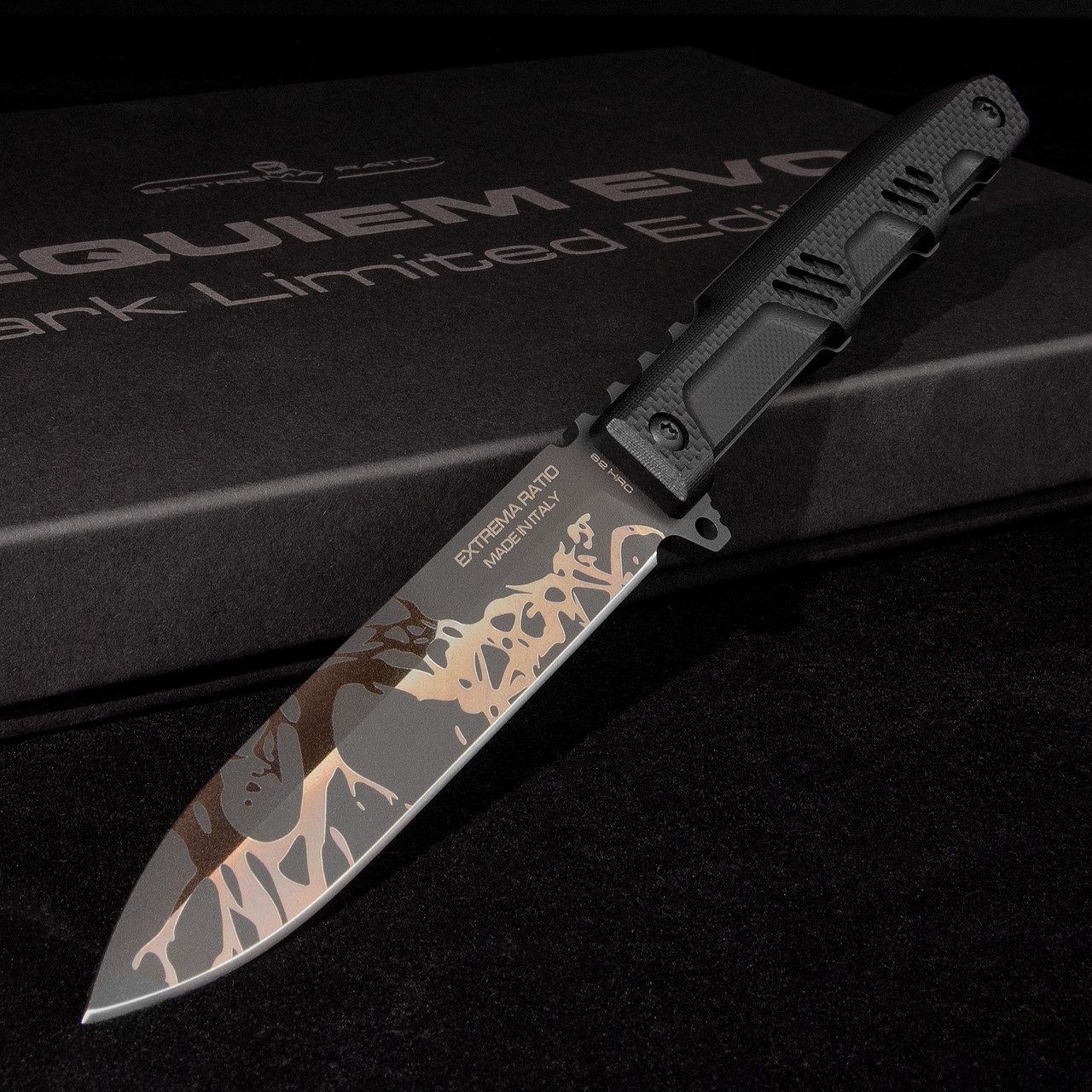 Extrema Ratio Requiem Evo Dark Limited Edition Fixed Blade