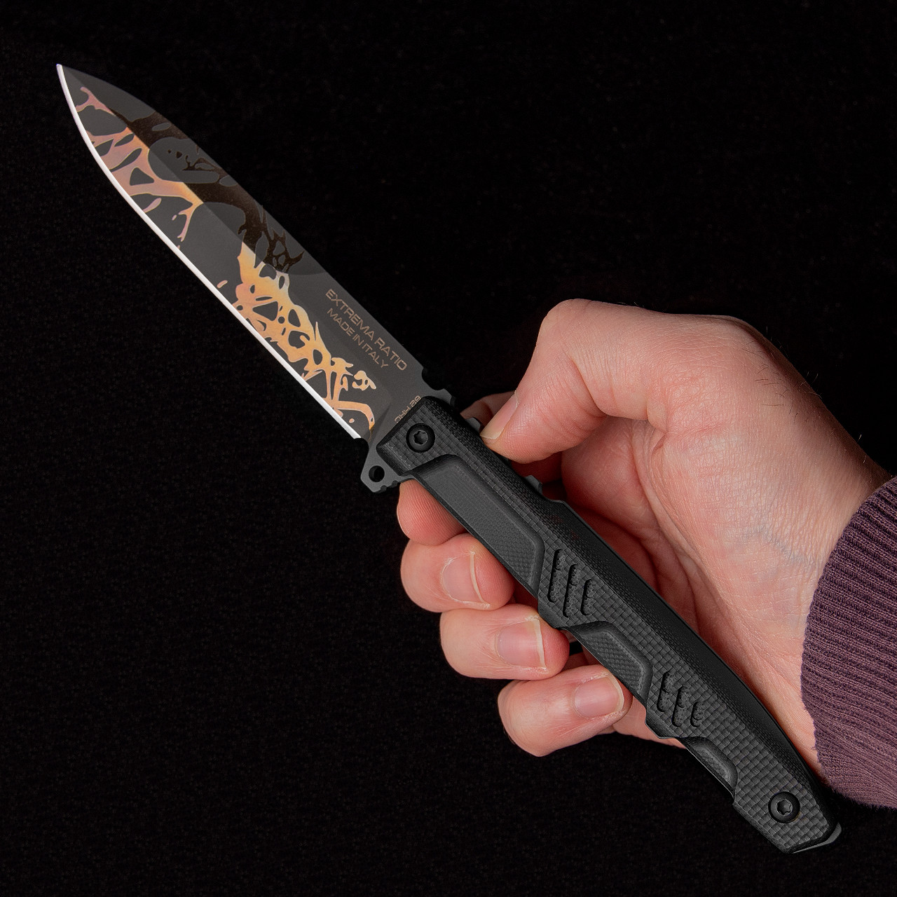 Extrema Ratio Requiem Evo Dark Limited Edition Fixed Blade