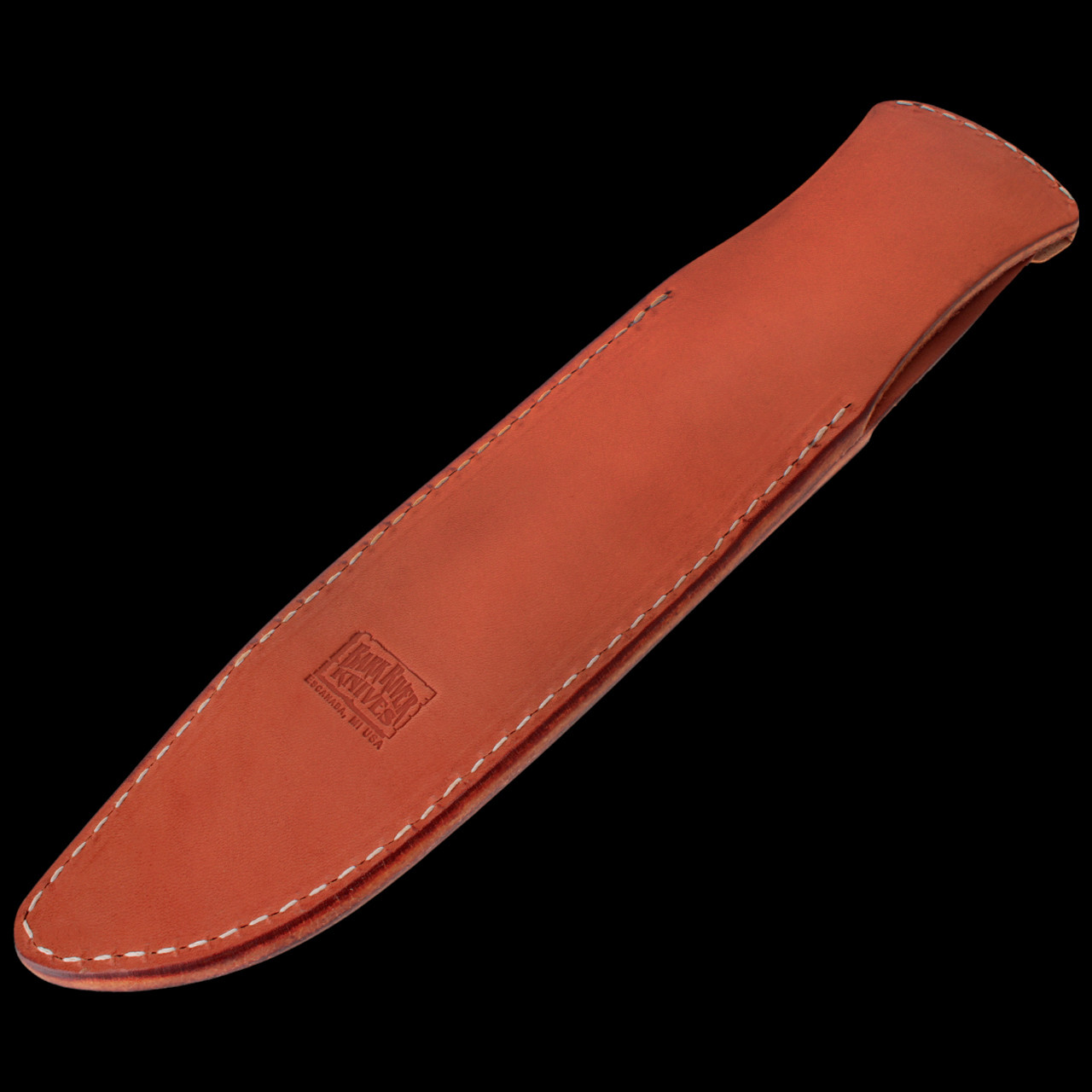 Bark River Highwayman IV Green Micarta Fixed Blade