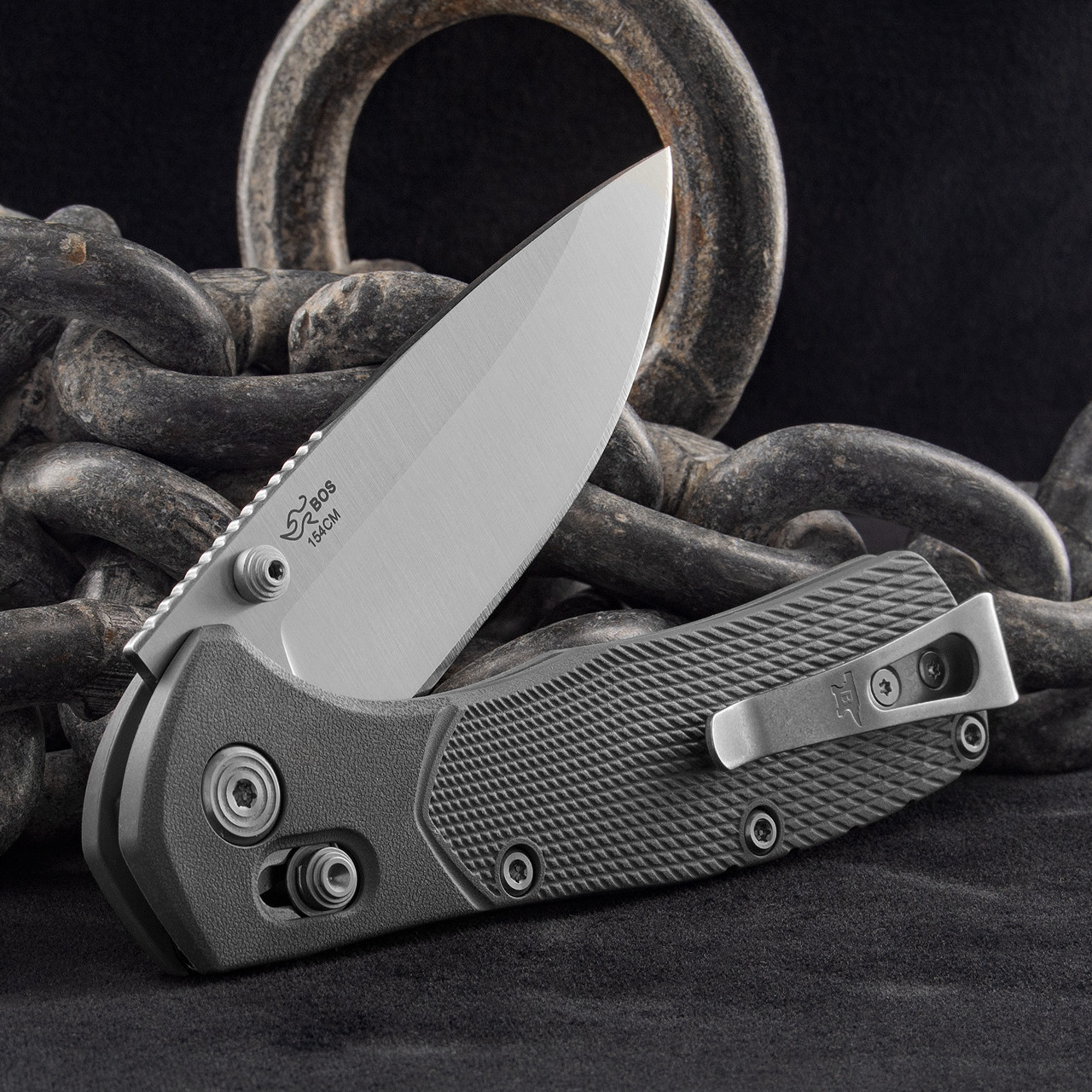Buck Range Pro FRN Folding Knife Grey