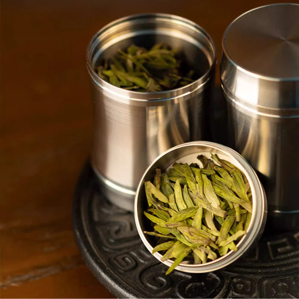 Titaner Titanium Tea Caddy