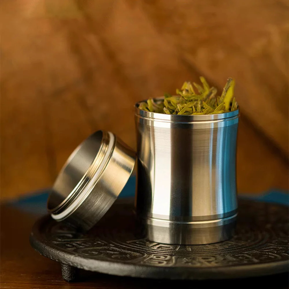 Titaner Titanium Tea Caddy