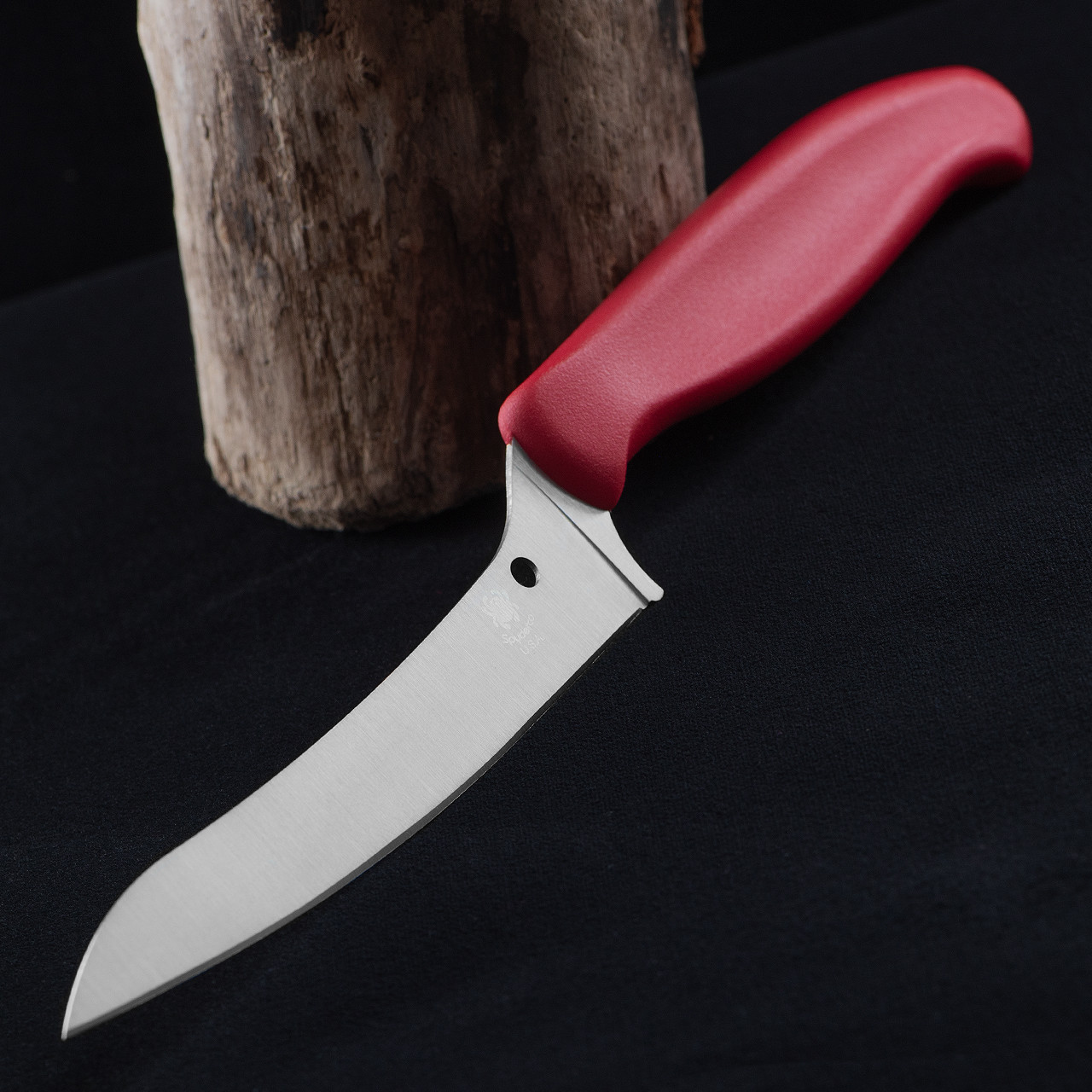 Spyderco Z-Cut Red Folding Knife Red