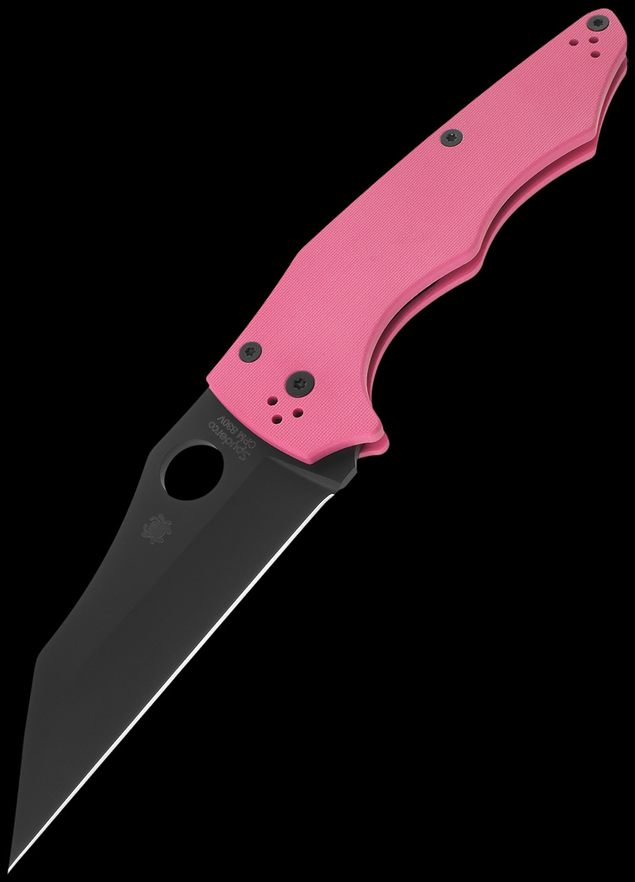 Spyderco Yojumbo Pink G10 Folding Knife