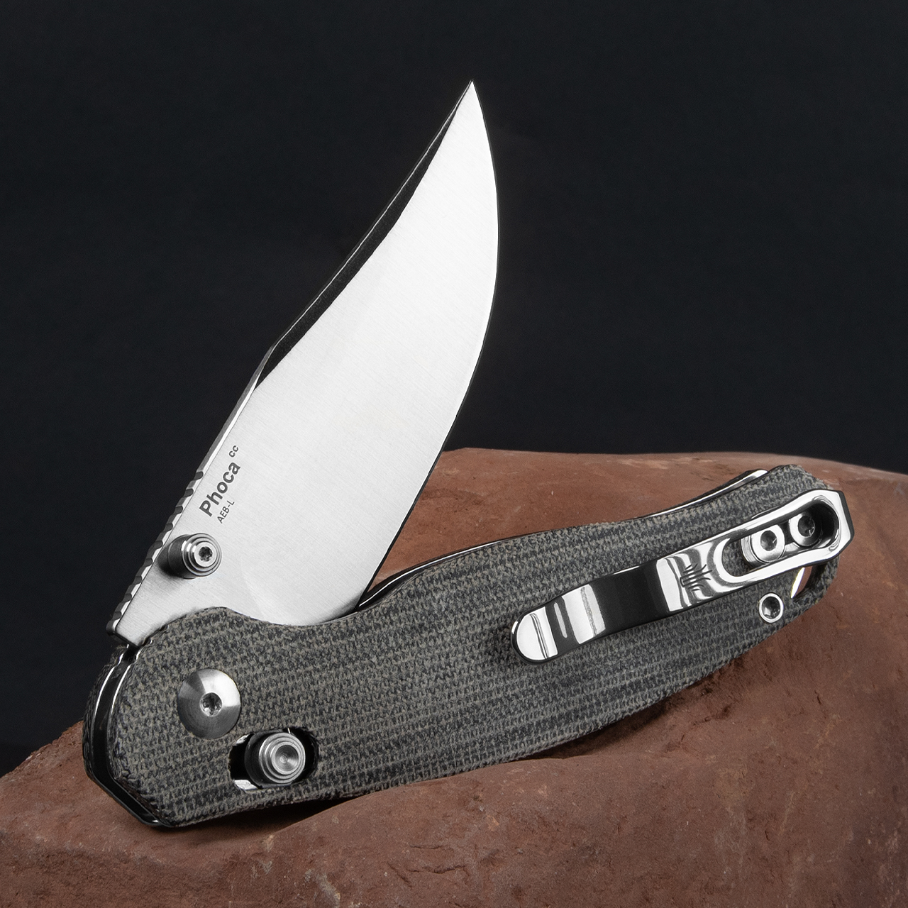 Kizer Phoca CC Norplex UltreX Micarta | Folding Pocket Knife