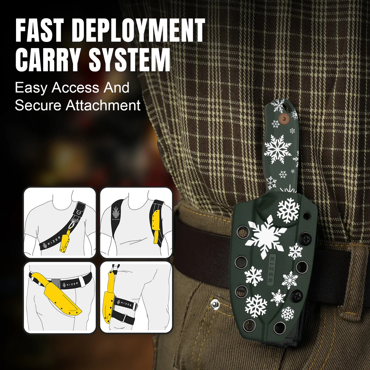 Kizer Christmas Drop Bear 2025