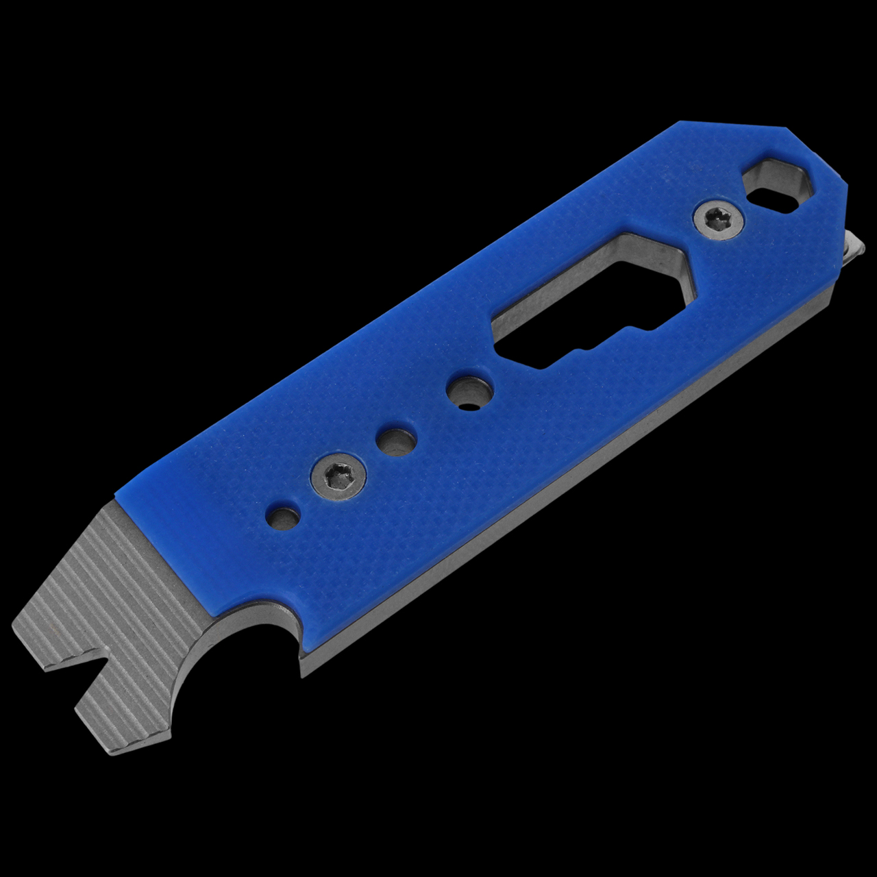 Kizer Titanium & G10 Multi-Functional Pac Bar Blue