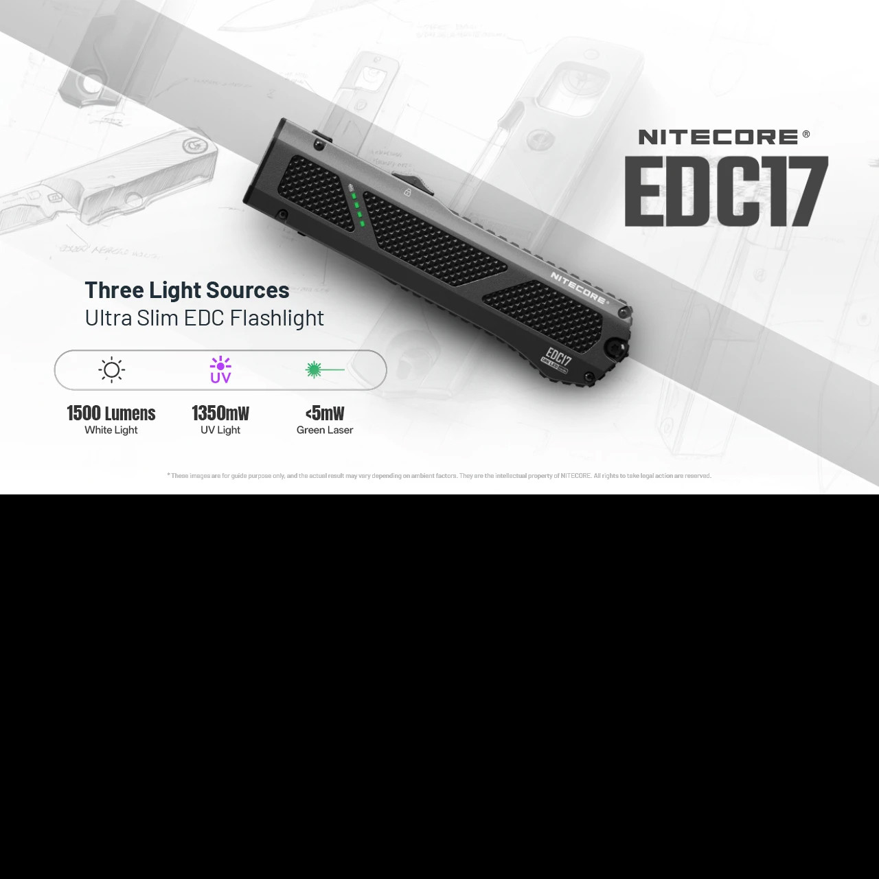 Nitecore EDC17 EU Flashlight