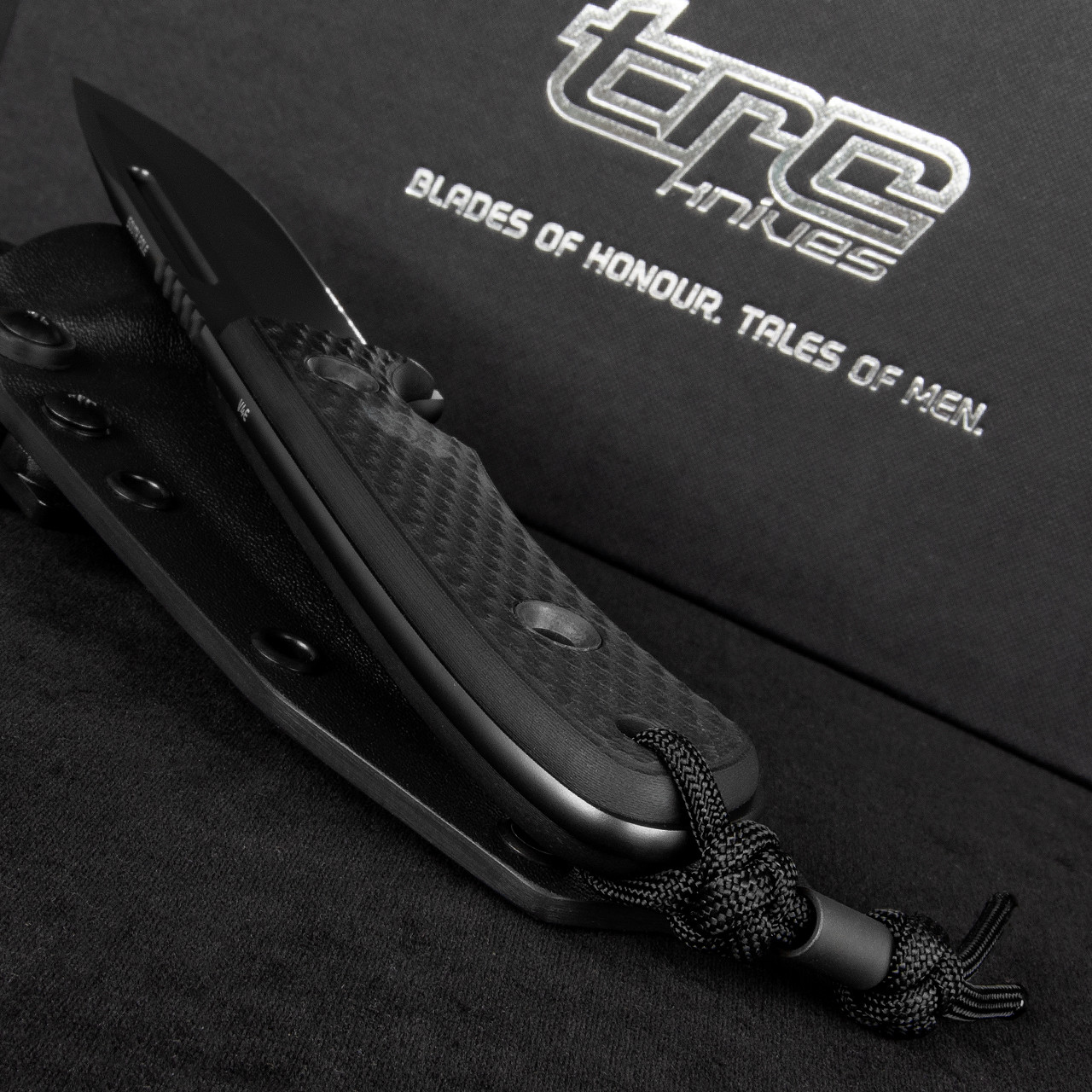 TRC South Pole G10 DLC Fixed Blade