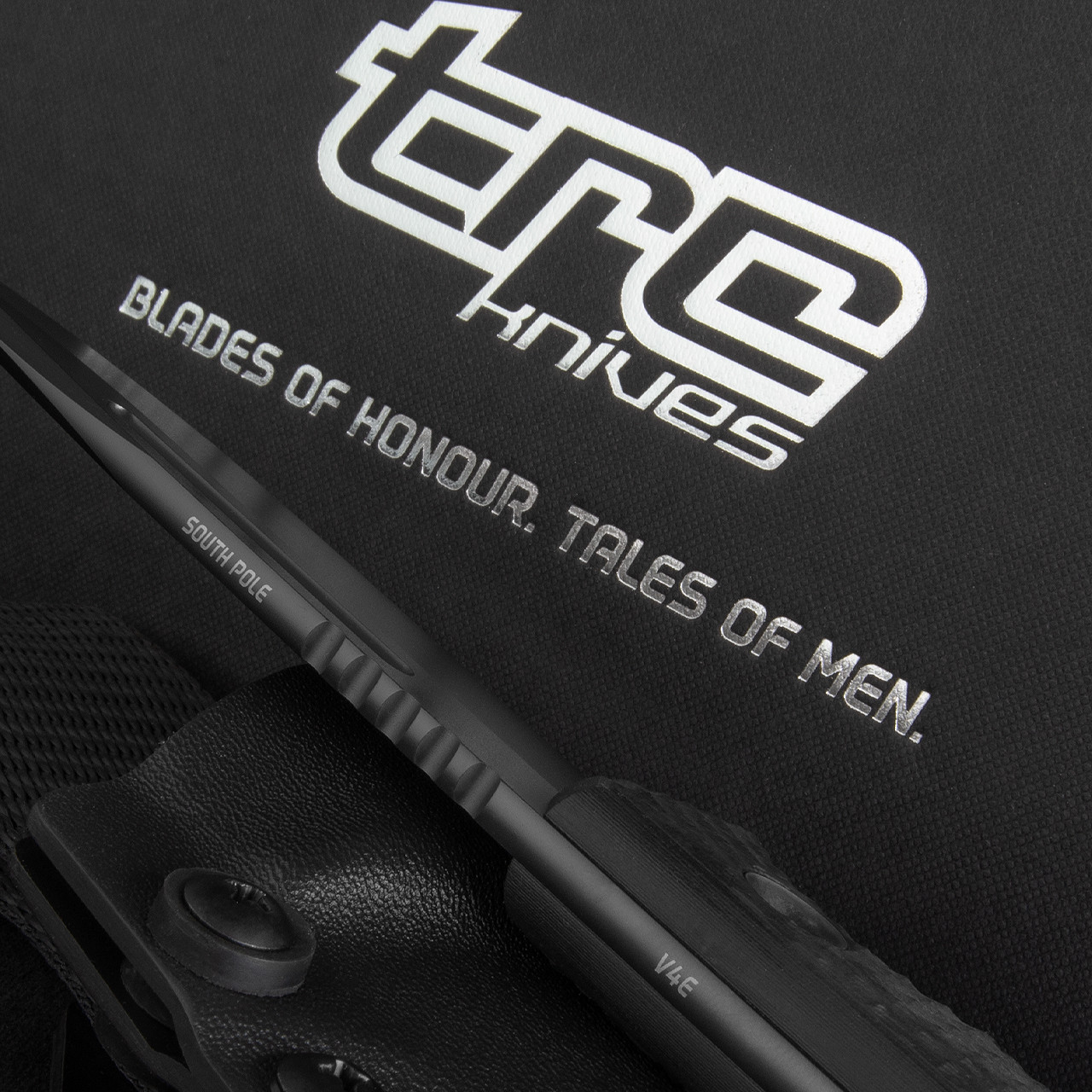 TRC South Pole G10 DLC Fixed Blade