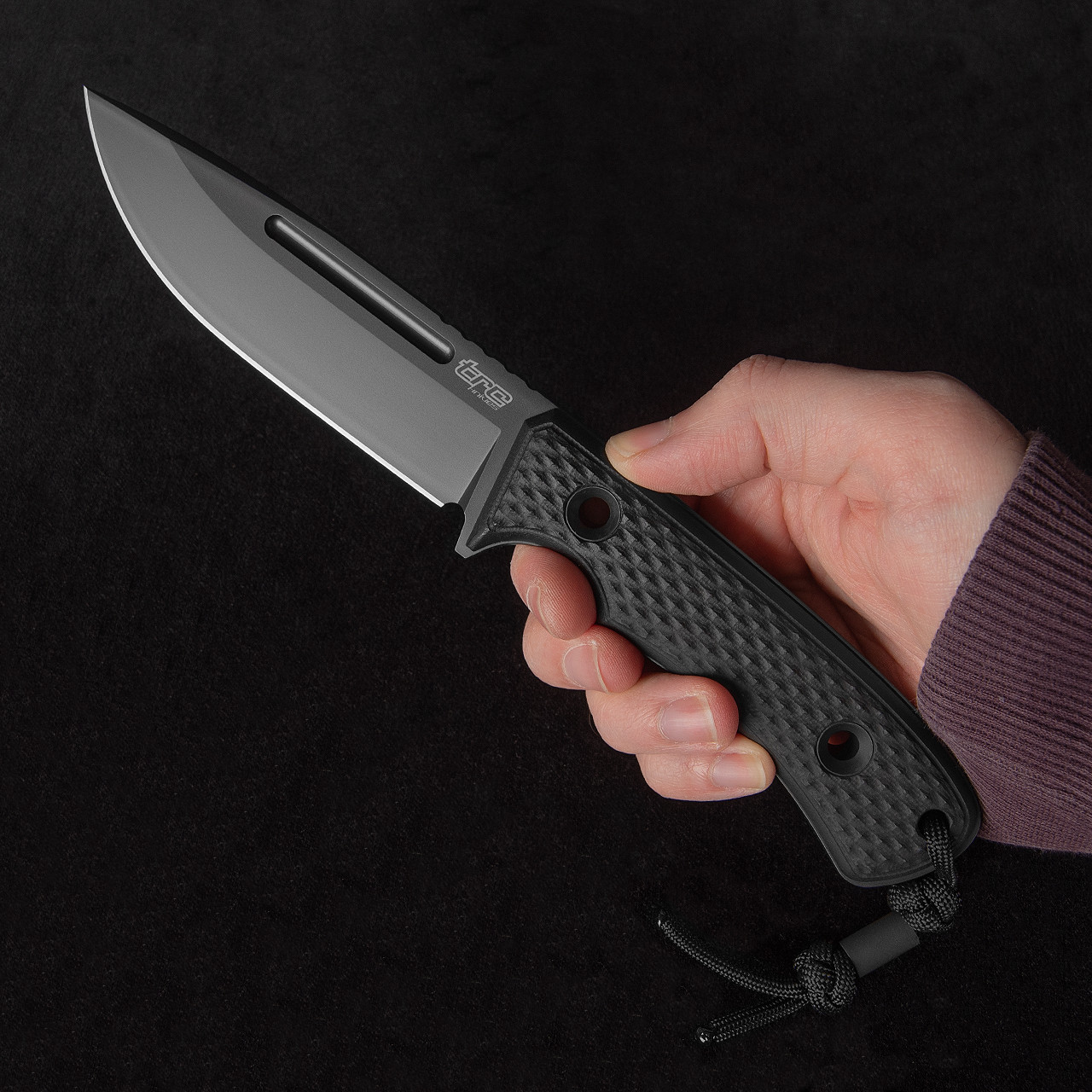 TRC South Pole G10 DLC Fixed Blade