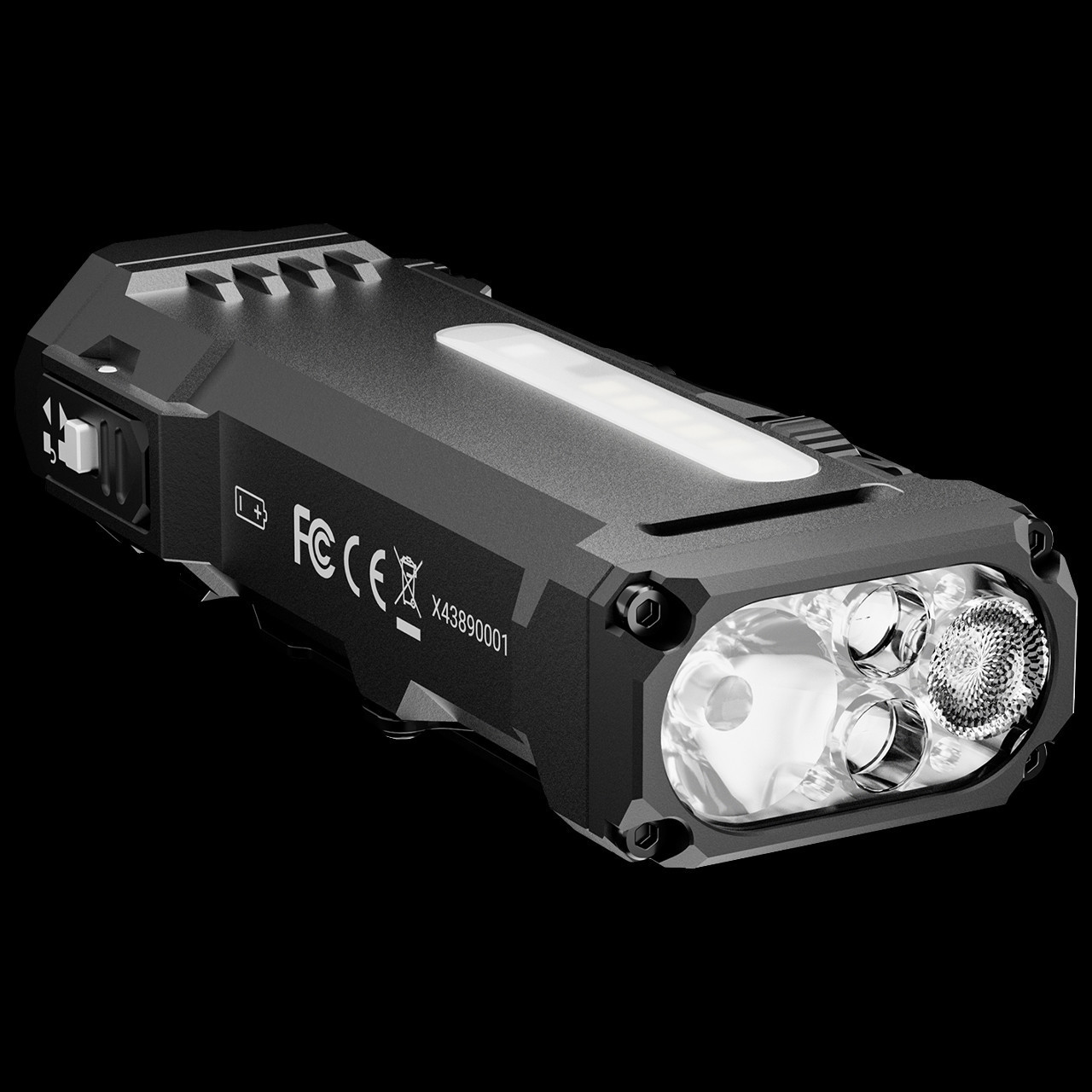 Wuben X4 Flashlight Black