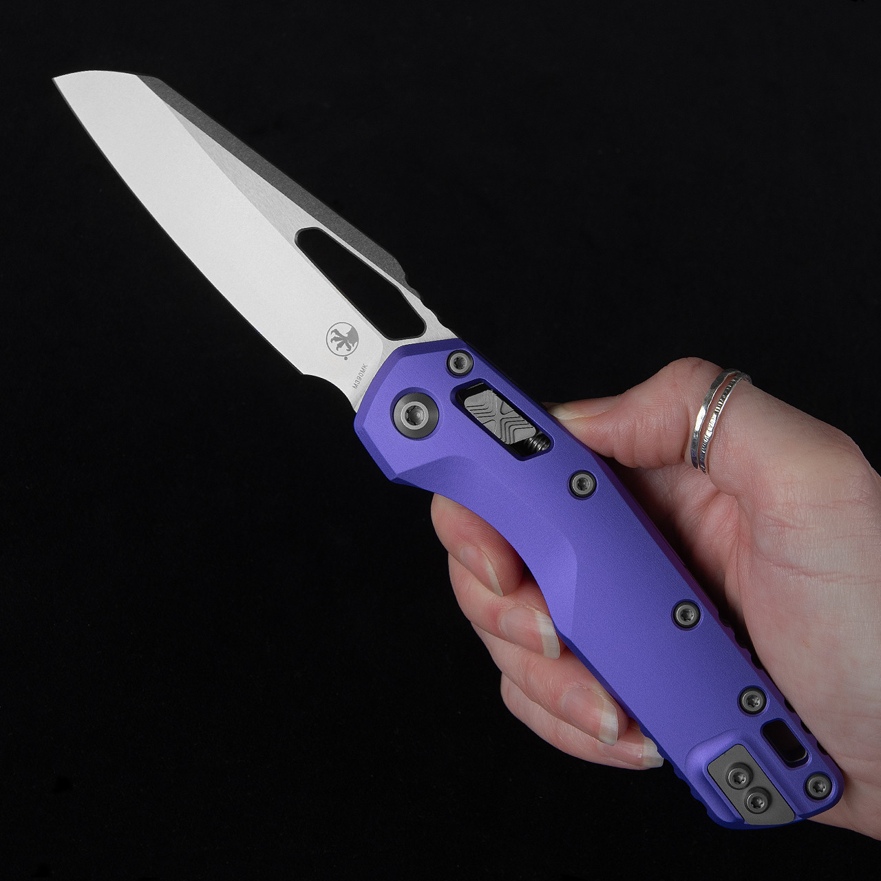 Microtech MSI Ram-Lok Stonewashed Folding Knife