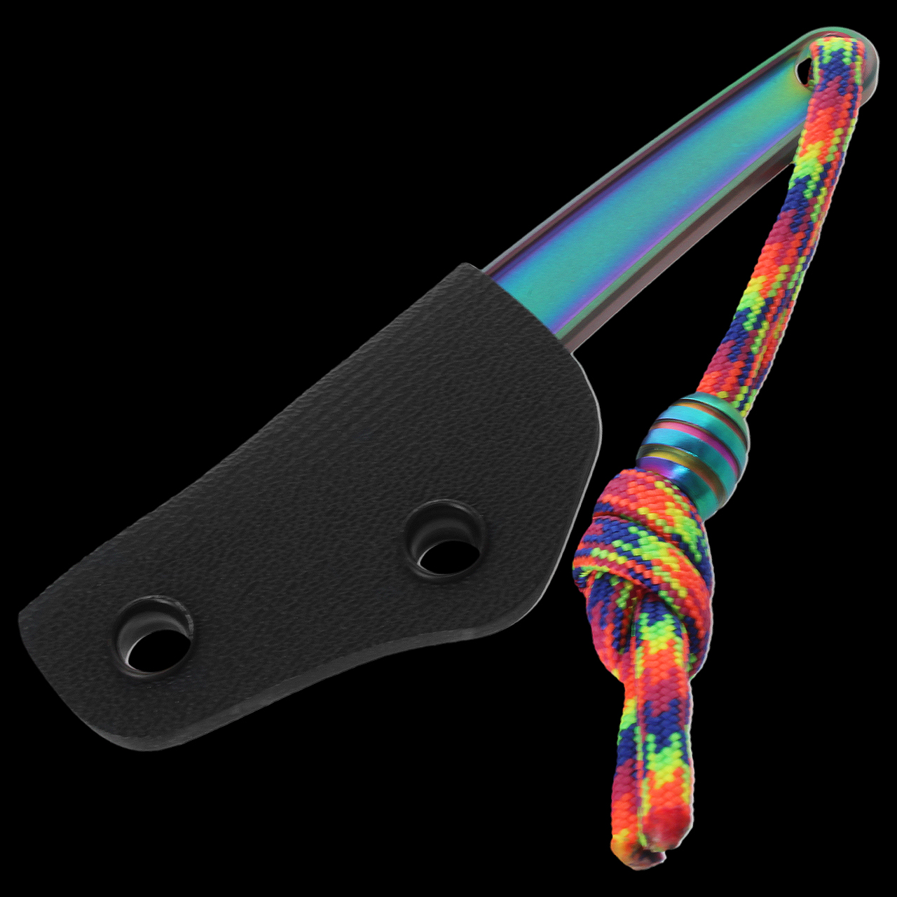 CRKT HangTi Iridescent Fixed Blade