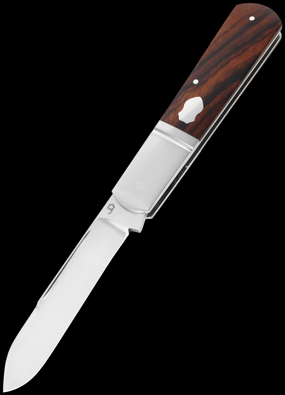 JD Knives Barlow Arizona Desert Iron Wood Custom Knife