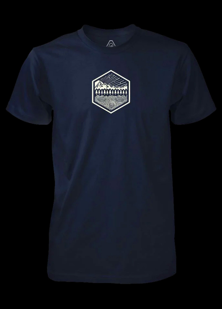PDW All Terrain Orion GID T-Shirt Navy