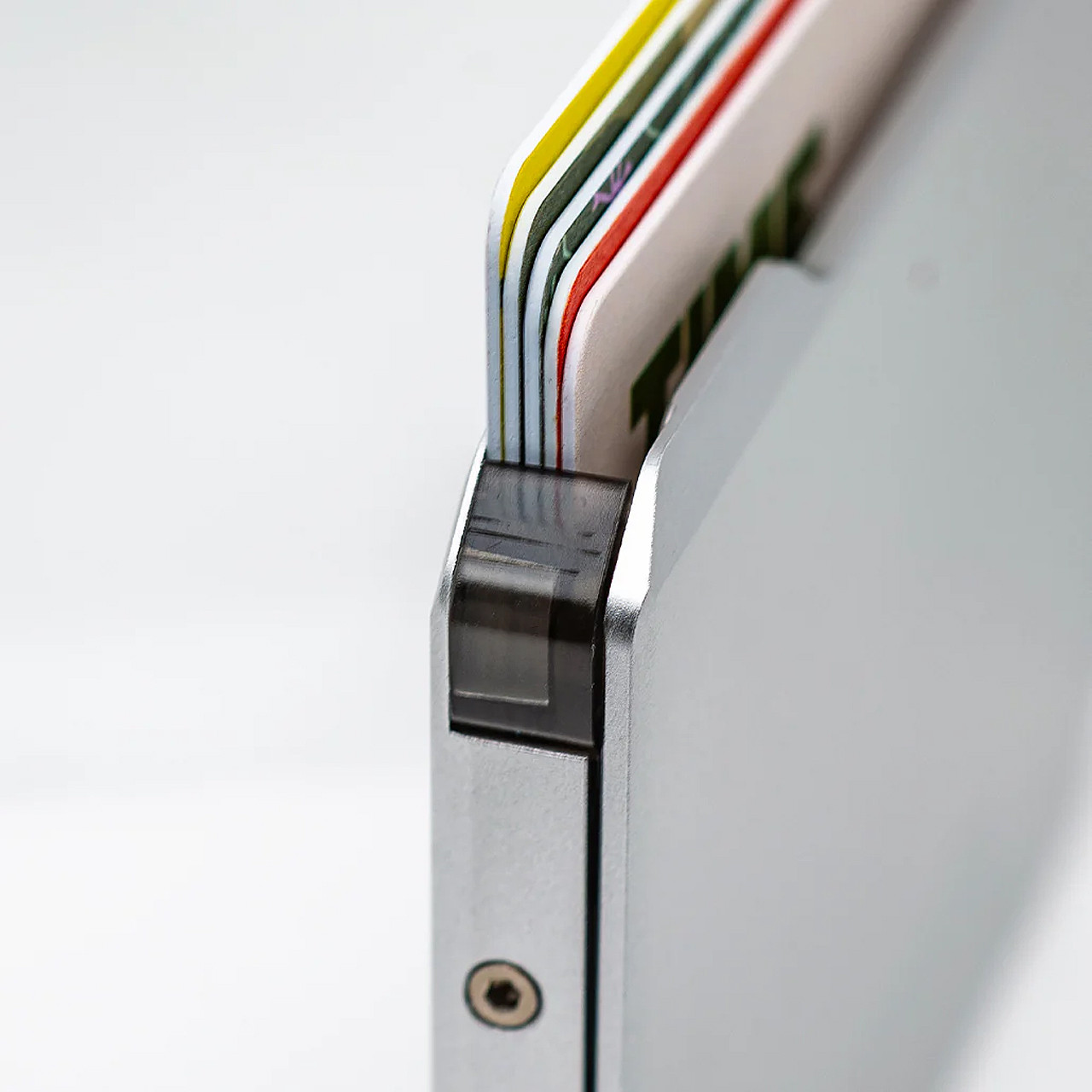 Dango SK1 Slide Kick Wallet - Satin Silver