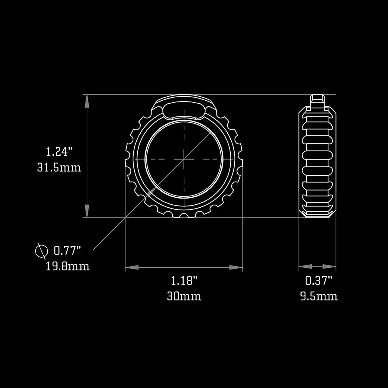 Dango Ultem Compass