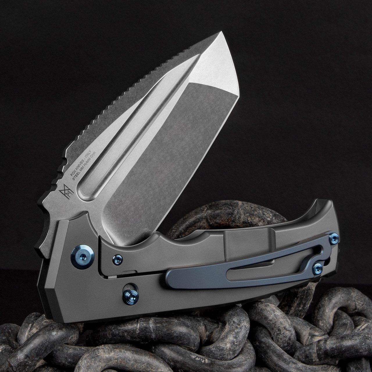 Midgards-Messer The Big Viking V3 Titanium Folding Knife