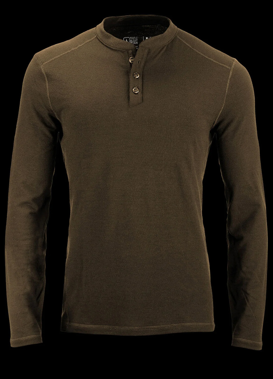 TAD Huntsman Merino Henley Mojave