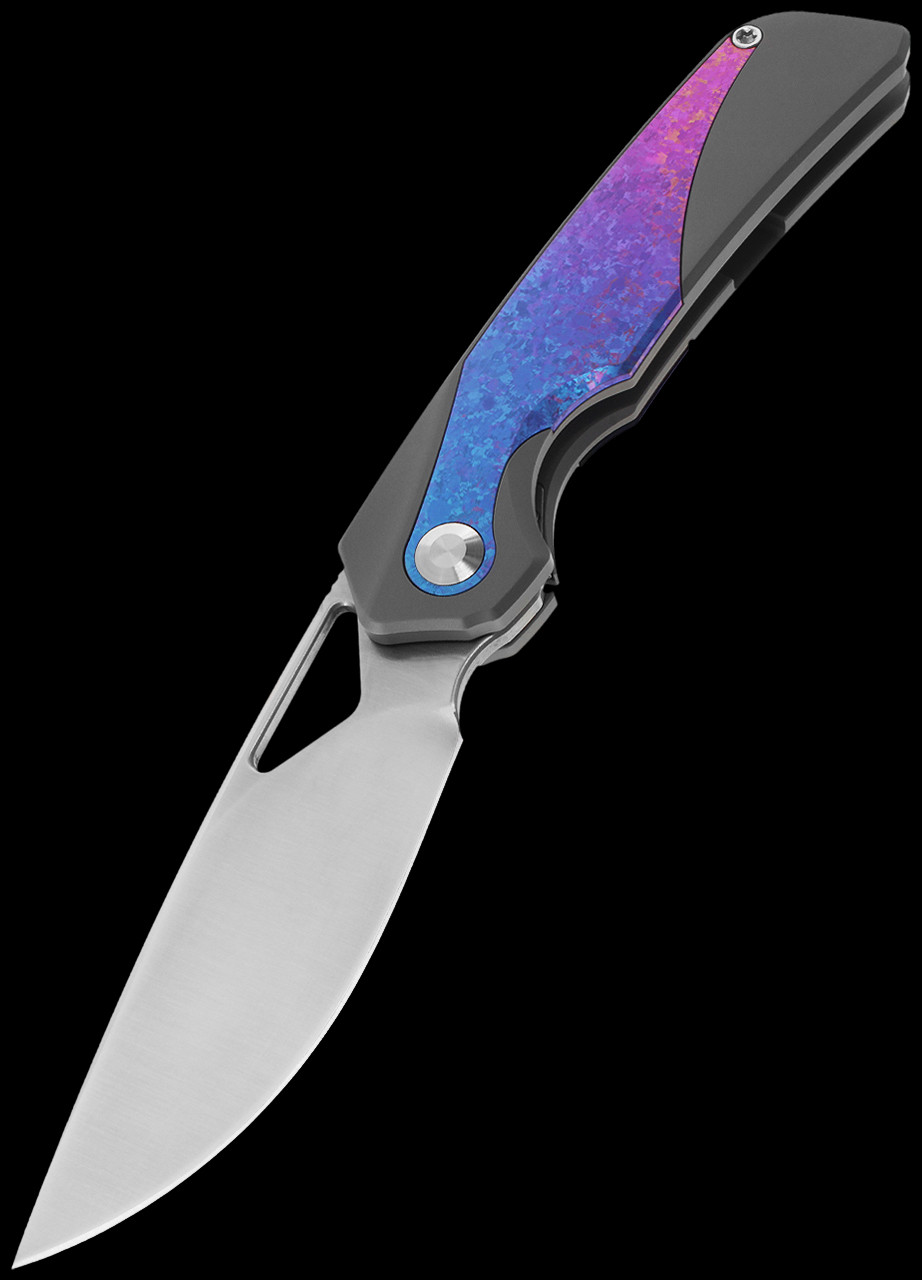 Kizer Topsail S45VN Crystallized Titanium | Folding Pocket Knife