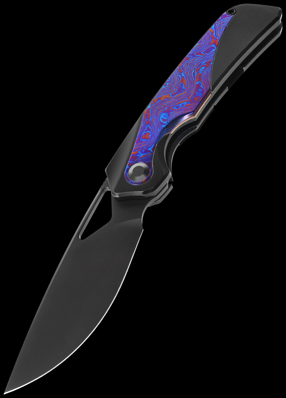 Kizer Topsail Titanium & Timascus Folding Knife