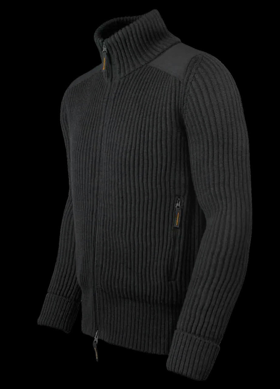PDW CWO Full Zip Sweater Black